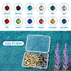 DIY Birthstone Jewelry Making Finding Kit FIND-TA0002-12-4