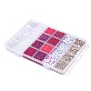 DIY 24 Style Acrylic & ABS Beads Jewelry Making Finding Kit DIY-NB0012-02F-2