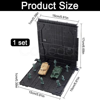 Plastic Model Toy Assembled Holder ODIS-WH0025-20-1