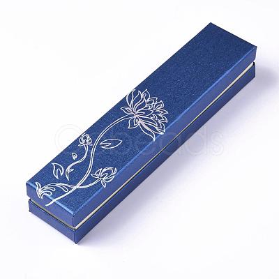 Rectangle Cardboard Jewelry Bracelet Boxes CBOX-E010-02-1