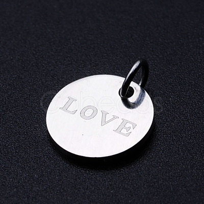 Non-Tarnish 201 Stainless Steel Charms STAS-T049-T679-1-1