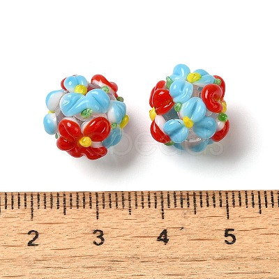 Handmade Lampwork Beads LAMP-B025-03B-14-1