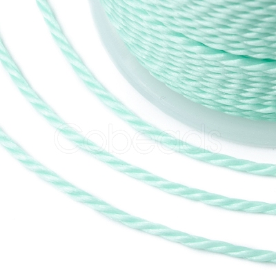 Round Waxed Polyester Cord X-YC-G006-01-1.0mm-34-1