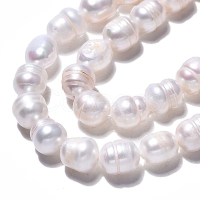 Natural Cultured Freshwater Pearl Beads Strands PEAR-N012-07C-1