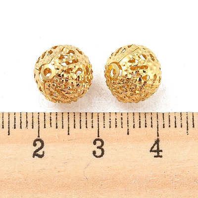 Brass Vintage Filigree Beads J0K2B013-1