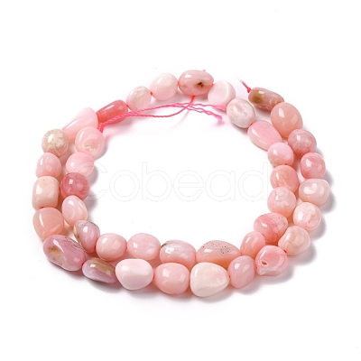 Natural Pink Opal Beads Strands G-F706-10B-1