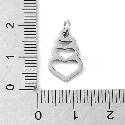 Non-Tarnish 304 Stainless Steel Pendants STAS-C097-61P-1