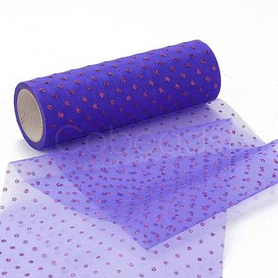 Glitter Deco Mesh Ribbons OCOR-H100-D21-1