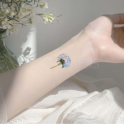 Dandelion Flower Temporary Tattoos - Flash Tattoo Sticker Body Art Tattoos  1pc | eBay