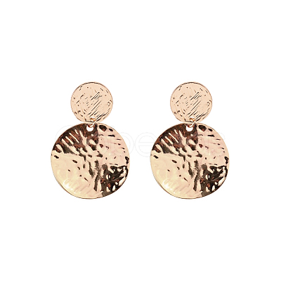 Alloy Stud Earrings Findings EJEW-CJ0001-02G-1