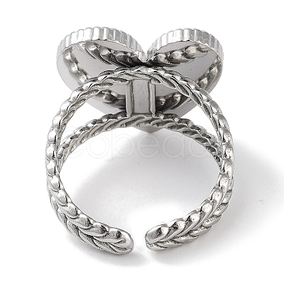 304 Stainless Steel Ring RJEW-B059-08P-1