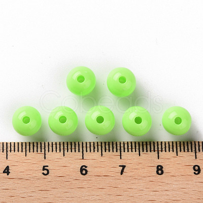 Opaque Acrylic Beads MACR-S370-C8mm-A30-1