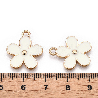 Alloy Enamel Pendants PALLOY-S133-014-1