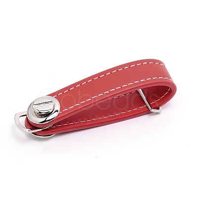 PU Leather Keychain KEYC-WH0018-30C-1