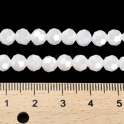 Electroplate Glass Beads Strands EGLA-A035-J6mm-A05-1
