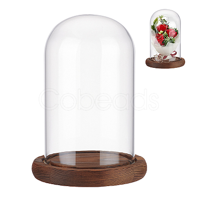 Glass Dome Cover DJEW-WH0015-100A-1