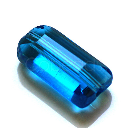 Imitation Austrian Crystal Beads SWAR-F081-6x12mm-25-1