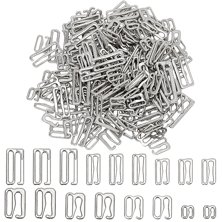 CHGCRAFT 190Pcs 7 Style Alloy Slider Buckles DIY-CA0006-03P-1