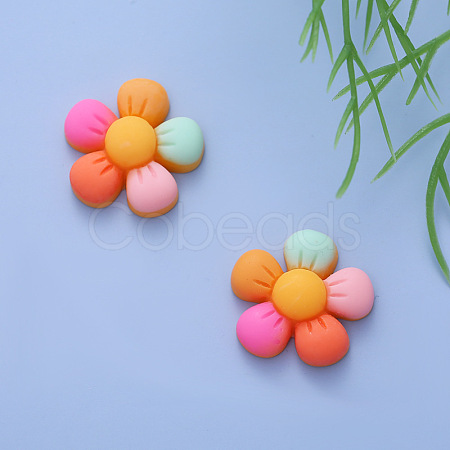 Opaque Resin Cabochons WG23028-01-1