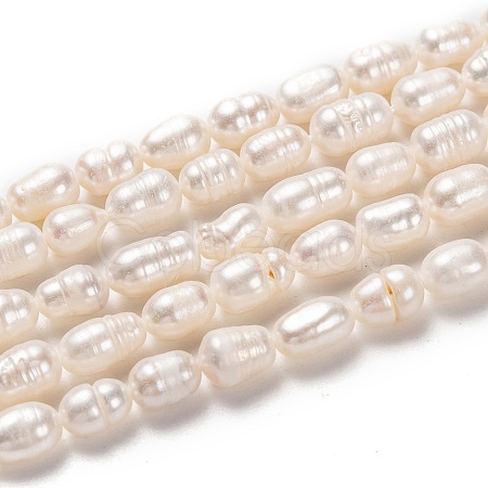 Natural Cultured Freshwater Pearl Beads Strands PEAR-L033-68-01-1