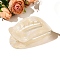 Oval Cellulose Acetate Claw Hair Clips, Hair Accessories for Women & Girls, PeachPuff, 100x65mm