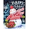 Christmas Theme DIY Diamond Painting Kit, Including Resin Rhinestones Bag, Diamond Sticky Pen, Tray Plate and Glue Clay, Snowman, 400x300mm