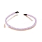 Rhinestone Hair Bands, Hair Accessories for Woman Girls, Rosaline, 385mm