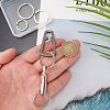 WADORN DIY Carabiner Keychain Clip Making Kit FIND-WR0009-09-4