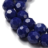 Opaque Glass Beads Stands EGLA-A035-P8mm-D09-4