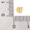 Rack Plating Brass Micro Pave Clear Cubic Zirconia Cabochons KK-F874-02G-04-3