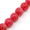 Natural Persian Jade Beads Strands G-D434-8mm-08-2