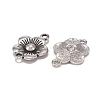 Tibetan Style Zinc Alloy Connector Charms FIND-WH0048-44-2