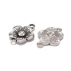 Tibetan Style Zinc Alloy Connector Charms FIND-WH0048-44-2