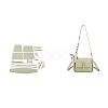 DIY Imitation Leather Crossbody Lady Bag Making Kits PW-WG11228-01-1