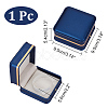 Square PU Leather Bangle Boxes LBOX-WH0004-01-3