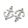 304 Stainless Steel Connector Charms STAS-P344-10P-2