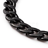 Men's 304 Stainless Steel Cuban Link Chain Bracelets BJEW-JB05917-02-2