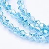 Glass Beads Strands X-EGLA-S056-03-3