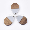 Resin & Walnut Wood Pendants RESI-T035-08A-1