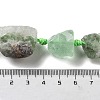 Raw Rough Natural Fluorite Agate Beads Strands G-J388-A10-01-4