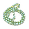 Imitation Jade Glass Beads Strands EGLA-D030-05C-2