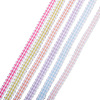 30 Yards 6 Colors Polycotton(Polyester Cotton) Ribbon OCOR-TAC0030-03B-3