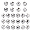 52Pcs 26 Style Electroplate Glass Alphabet Beads FIND-TA0001-99B-3