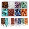 Gorgecraft 200g 8 Style Natural & Synthetic Gemstone G-GF0001-04-1