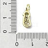 Brass Micro Pave Cubic Zirconia Pendants KK-H475-17G-04-3