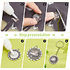 PandaHall Elite DIY Keychain Making Kit DIY-PH0021-38-4