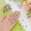 PandaHall Elite 96Pcs 16 Styles Multi-Petal Alloy Enamel Bead Caps FIND-PH0017-97-6