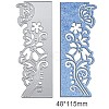 Floral Carbon Steel Cutting Dies Stencils DIY-WH0170-005-1