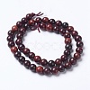 Natural Burmese Rosewood Beads Strands X-WOOD-J001-03-10mm-2