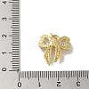 Rack Plating Brass Micro Pave Cubic Zirconia Pendants KK-H473-08C-G-3